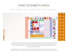 Tablet Screenshot of maryelizabethkinch.com